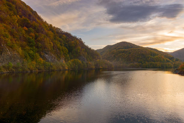 istock lake in mountains on a sunny evening 2169220801