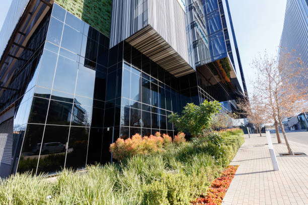 istock Green Buildings with Gardens 2169225908