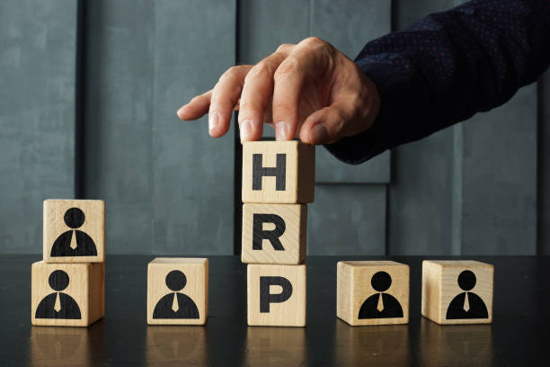 istock HRP Human Resource Planning is shown as business concept 2169227924