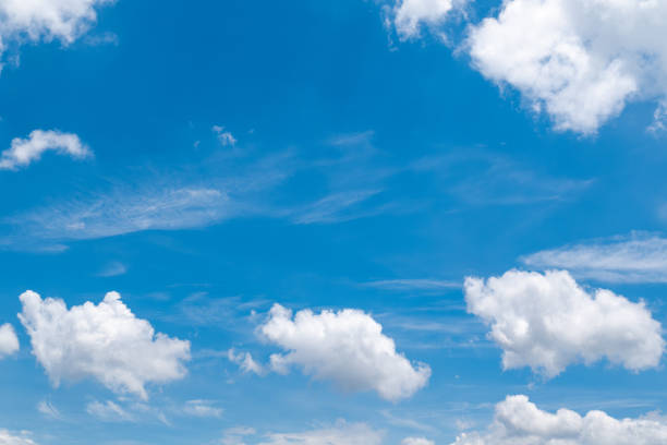 istock A bunch of cute clouds floating in the sky 2169236851