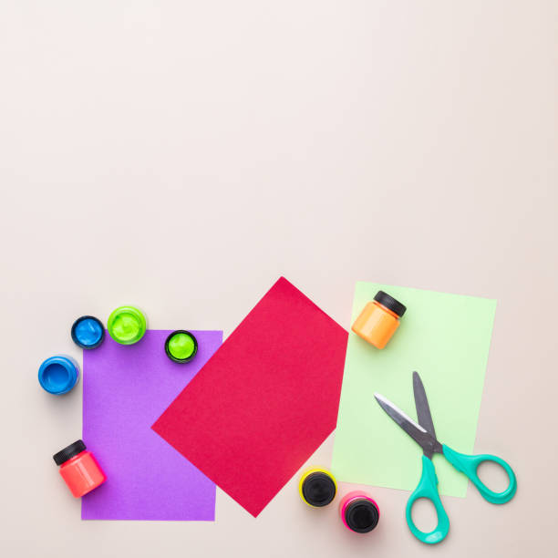 istock Back to school backdrop. School supply over light brown background with copy space 2169256623