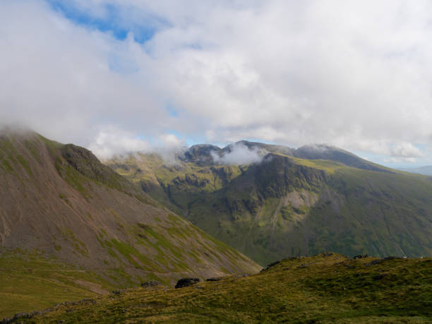 istock Scafel Pike covered in clouds on a summer day 2169262509