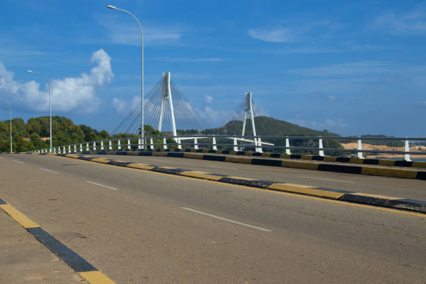 istock Jembatan Barelang or Barelang Bridge, Batam Island, Indonesia, a bridge that connects Batam Island and Rempang Island 2169264339