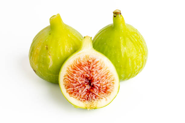istock Many fresh green figs as background, closeup 2169265575