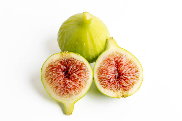 istock Many fresh green figs as background, closeup 2169265601