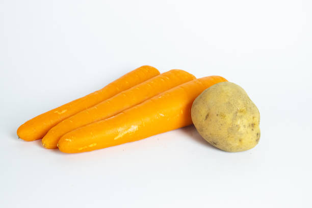 Vegetables in a cutting board