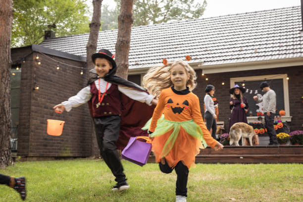 istock Halloween party at home 2169268259