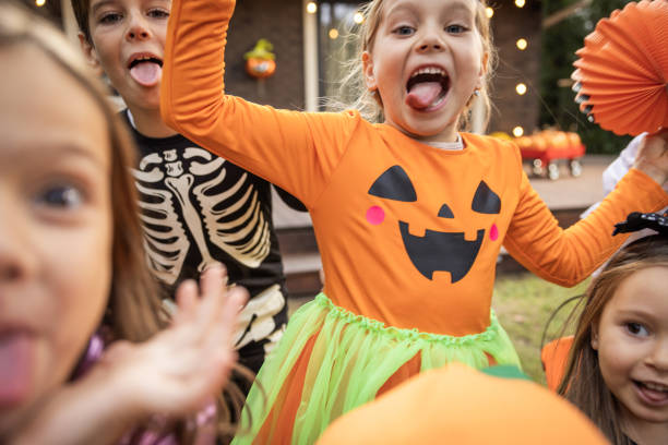 istock Halloween party at home 2169268359