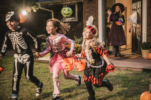 istock Halloween party at home 2169268436
