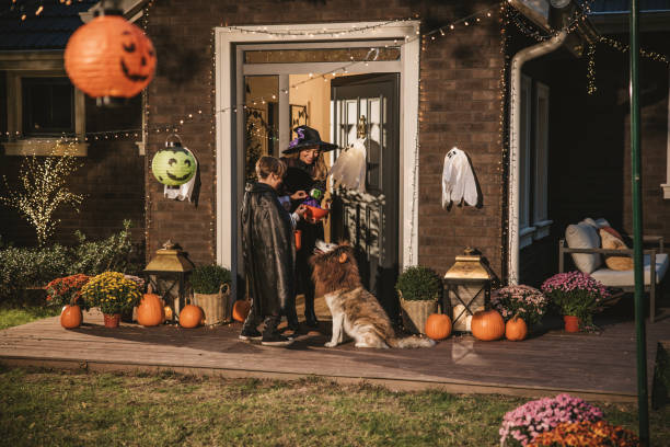istock Halloween party at home 2169268445