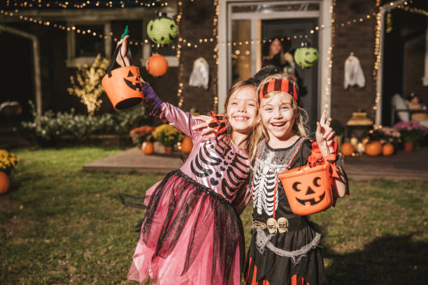 istock Halloween party at home 2169268447