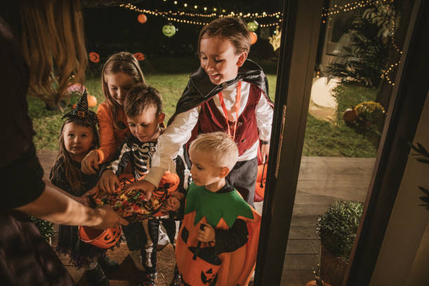 istock Halloween party at home 2169268466