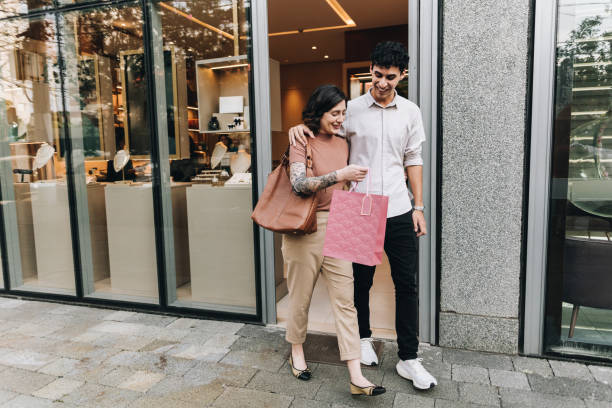 People Shopping Spending Customer Consumerism Concept