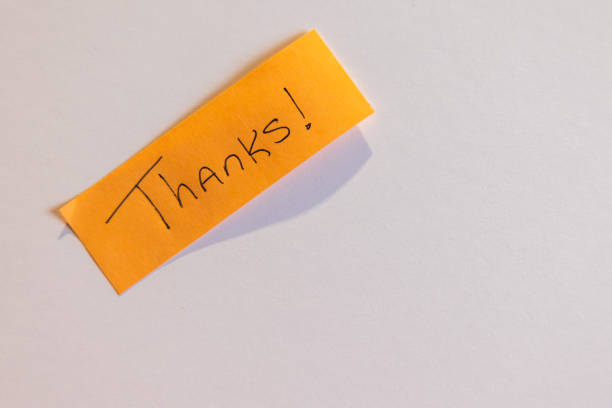 istock An orange sticky note with the word 