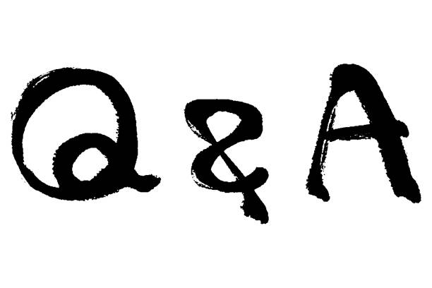 istock Illustration of Q and A letters with brush touch 2169282102