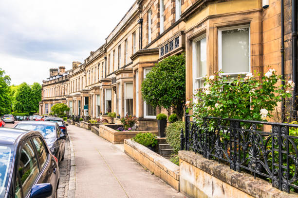 istock Terraced townhouses in Glasgow's West End 2169292189
