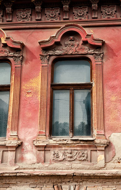 istock A vintage, weathered door on an old-fashioned building 2169293731