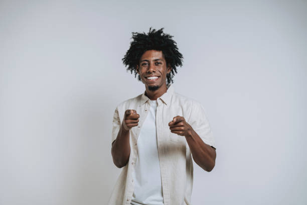 Portrait of a man in studio