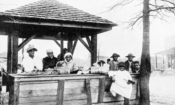 Antique Photograph: People in Geneva, Georgia