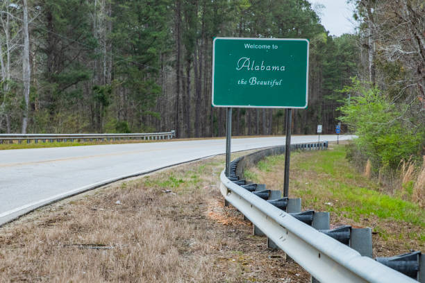 istock Welcome to Alabama Sign 4 2169325886