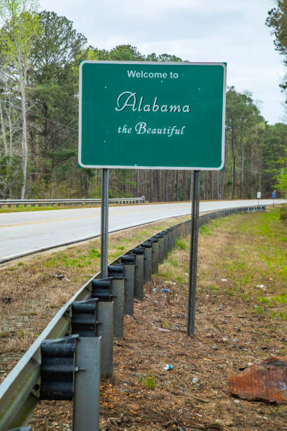 istock Welcome to Alabama Sign 3 2169325986