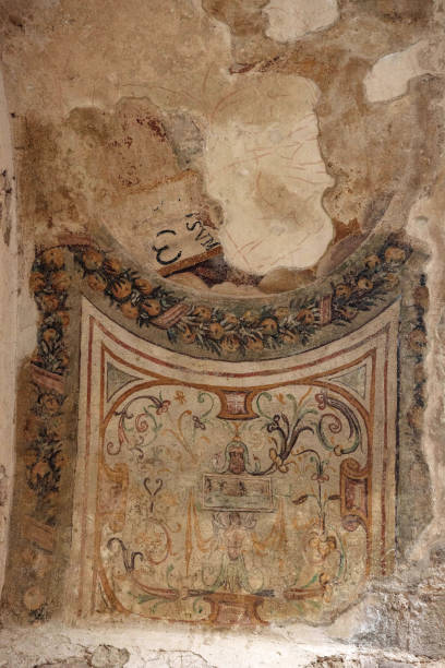 istock Ancient Painted Ceiling Montepulciano, Tuscany 2169331175