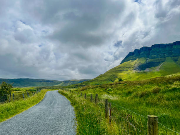 istock Road to Benbulbin under Overcast Skies 2169334237