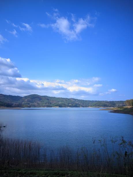 istock Beautiful view of the dam lake 2169367759