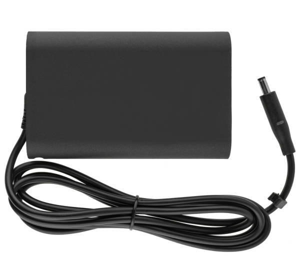istock Laptop power adapter, on white background in insulation. 2169367918