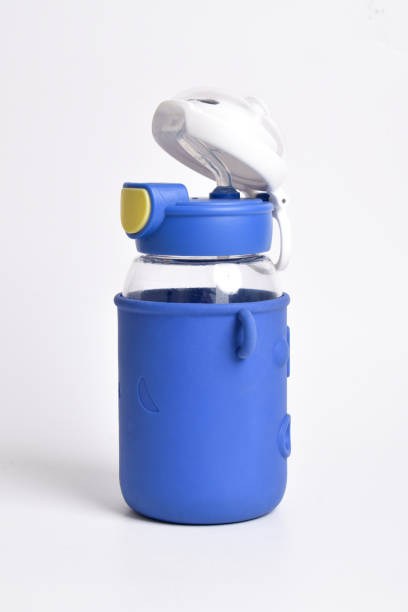 istock Blue water bottle for kids 2169369682