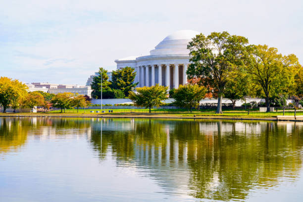 istock Jefferson Memorial Reflection in Autumn, Washington,D.C. USA 2169370341