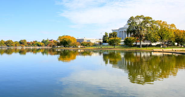 istock Jefferson Memorial Reflection in Autumn, Washington,D.C. USA 2169370372