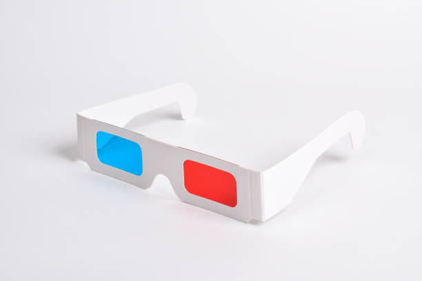 istock 3D glasses with red blue lenses for movie 2169372392