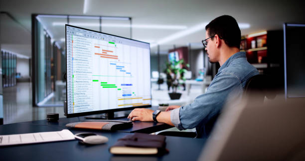 istock Kanban Project Management Software On Laptop 2169373832