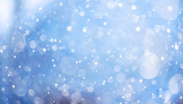 istock Abstract winter background photo with selective soft focus and bokeh effect 2169379395