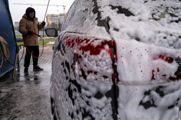 istock SUV Being Washed at Car Wash 2169382132