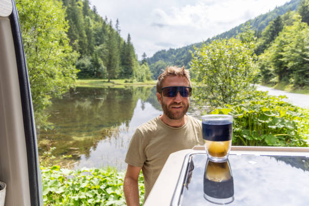 istock Morning Coffee with a View in Nature 2169384795