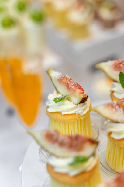 istock Desserts such as bread and cake on the dining table 2169398432
