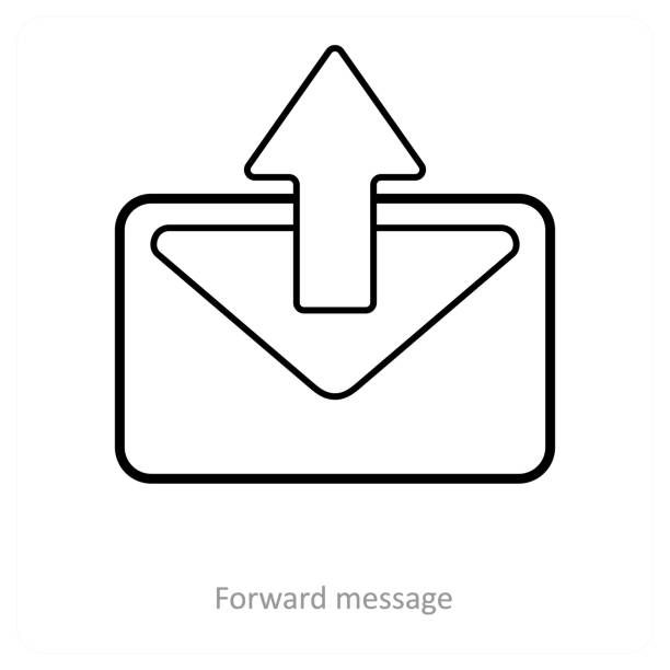 Forward Email Sticker 130+ Forwarding An Email Stock Photos, Pictures & Royalty-Free Images ...