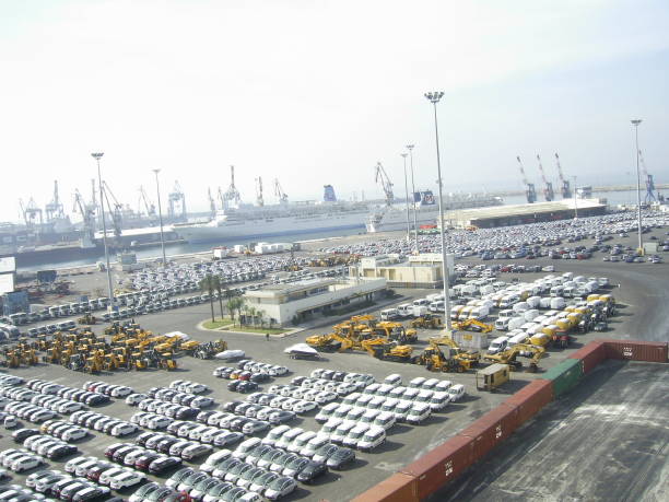 istock Harbour of Ashdod Israel Cargo shipping 2169407613