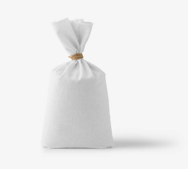 istock white Fabric Bag cotton, mockup, 3d illustration, 3d rendering 2169411247