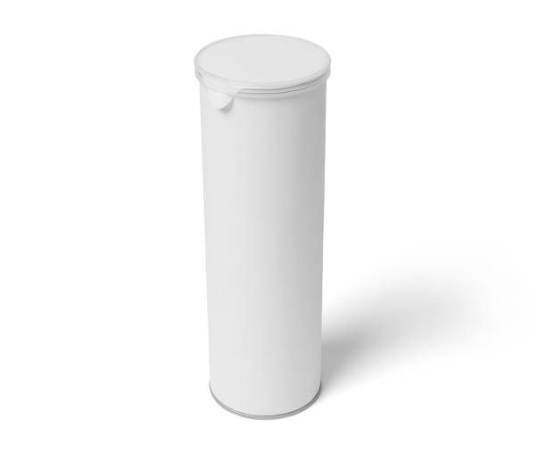 istock white paper Tube mockup, 3d illustration, 3d rendering 2169411517