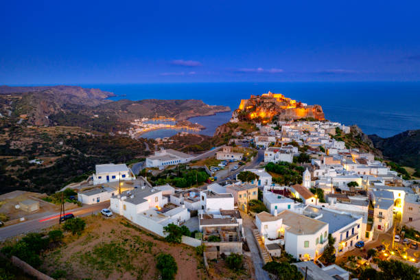 istock Chora and the castle on Kythira island, Greece 2169416137