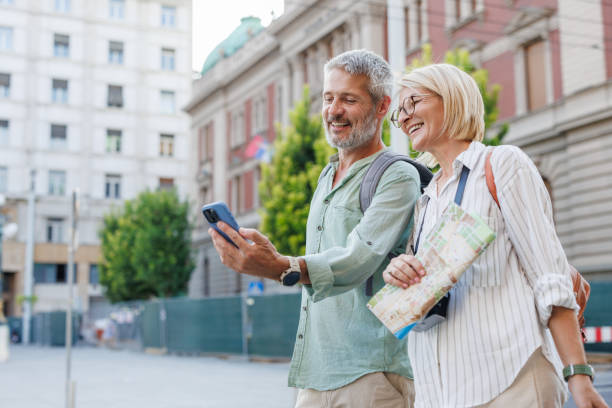 istock Mature couple traveling 2169421329