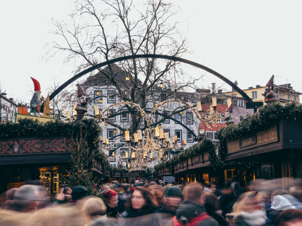 Cologne, Germany - 12 16 2023: Christmas market in Cologne
