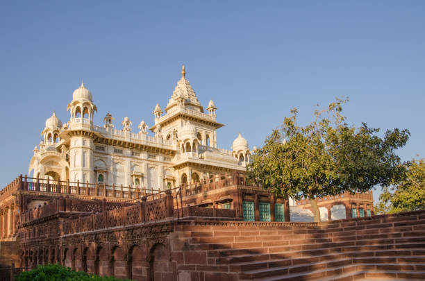 istock Beautiful architecture of Jaswant Thada cenotaph 2169430879
