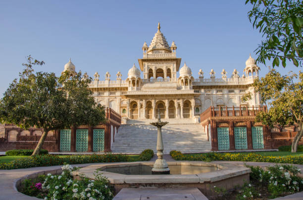 istock Beautiful architecture of Jaswant Thada cenotaph 2169430938