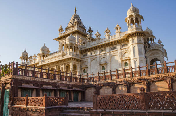 istock Beautiful architecture of Jaswant Thada cenotaph 2169430956
