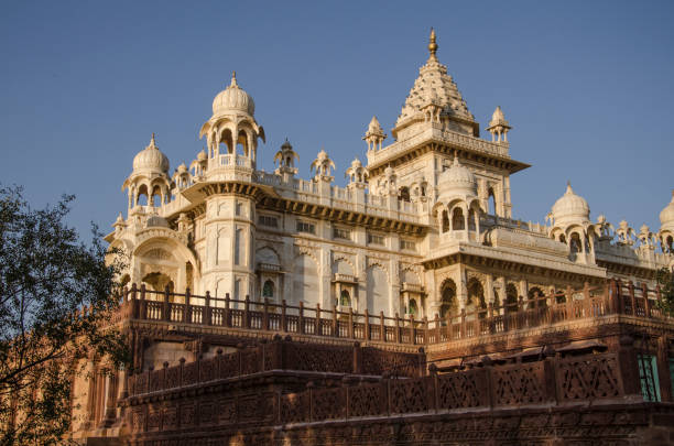 istock Beautiful architecture of Jaswant Thada cenotaph 2169431021