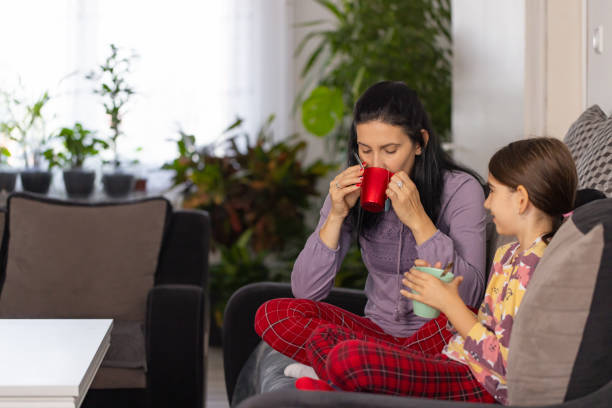 istock Bonding Over Hot Chocolate in a Cozy Living Room 2169432609